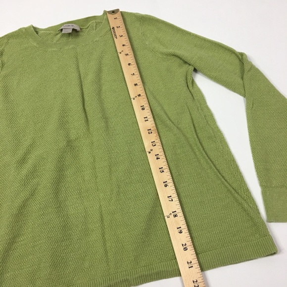 LOFT Open Back Long Sleeve Knit Sweater Medium - Picture 5 of 8